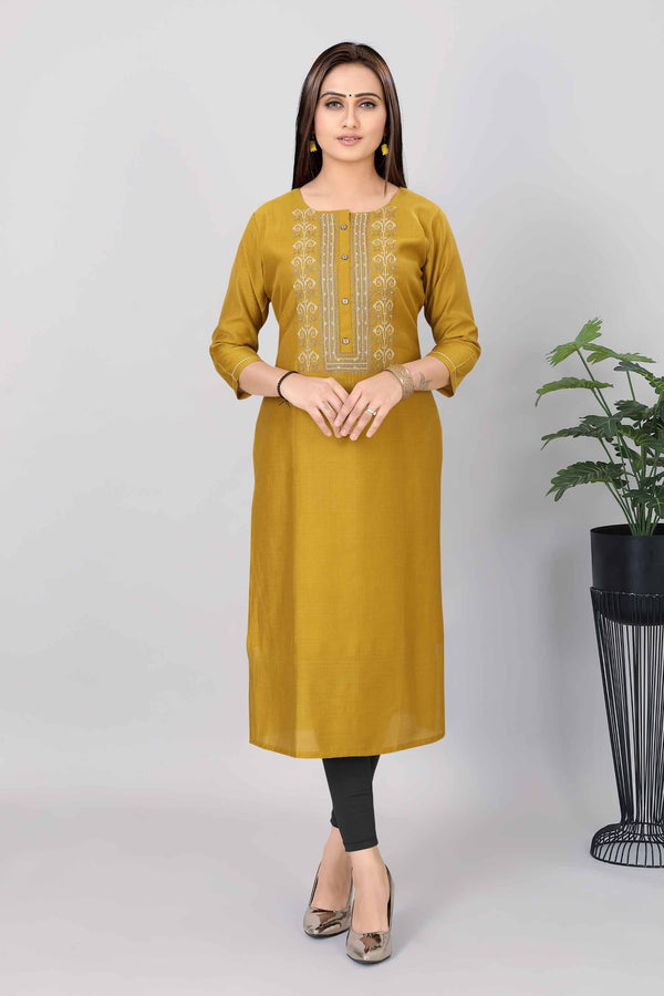 Women Printed Straight Premium Samangi Kurti 3804