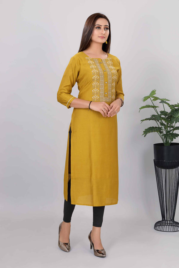 Women Printed Straight Premium Samangi Kurti 3804